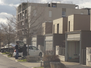 nouvelles maisons individuelles dans le quartier d'orgeval