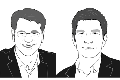 Dessins de Patrice Vergriete, maire de Dunkerque et de Mathieu Klein, maire de Nancy