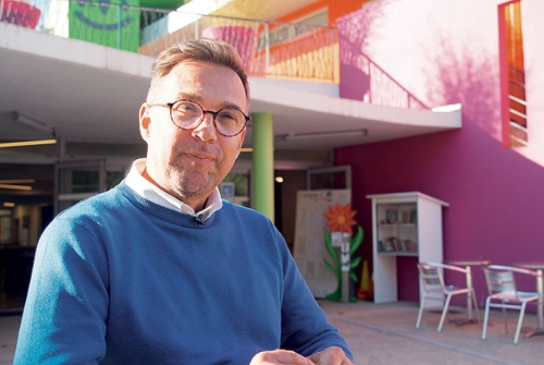 Olivier Pellure, directeur de la MJC des Fleurs à Pau.